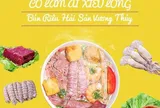 Hương Vị Bún Riêu Hải Sản Vương Thủy xua tan cái lạnh Hà Nội