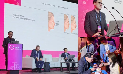 Bác sĩ Đỗ Quang Khải chính thức giảng dạy về nâng mũi tại Isaps 2025
