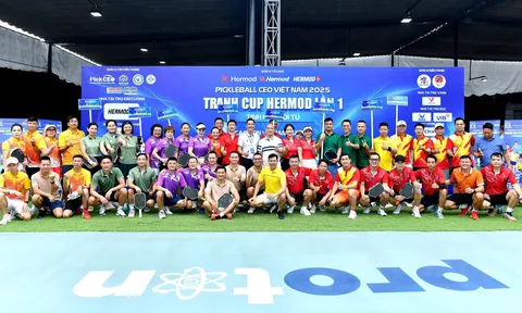 Đội sức mạnh lên ngôi vô địch: Tổng kết Giải Pickleball CEO Việt Nam 2025 – Tranh Cúp Hermod Lần I