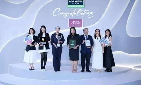 AEON Việt Nam - Ba năm liên tiếp top 1 nơi làm việc tốt nhất ngành bán lẻ
