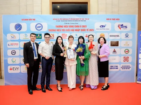 HÀ PHƯƠNG IED vinh dự nhận giải thưởng Thương hiệu vàng Châu Á năm 2023
